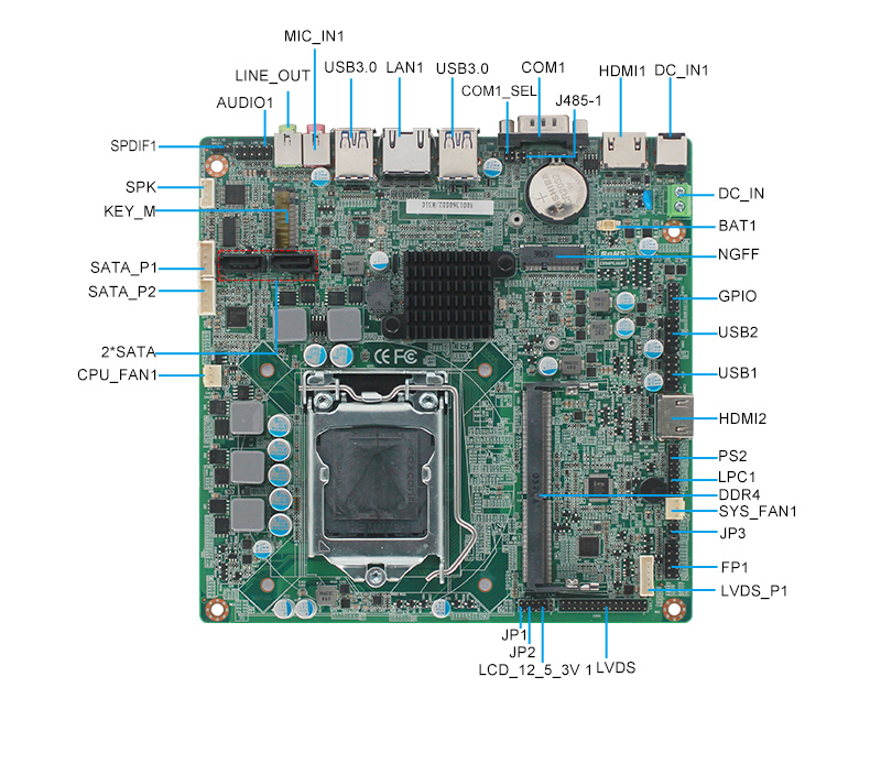 【新品解析】派勤8代9代Coffee Lake-S ITX主板，硬核來(lái)襲